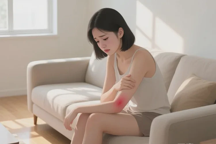 女性手臂上出现湿疹能治愈吗(图1)