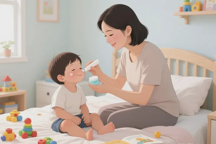 小儿四肢长湿疹能治愈吗(图1)