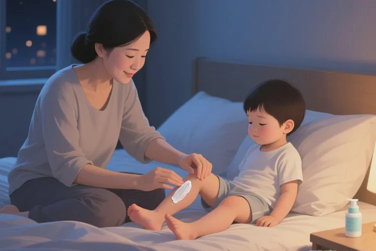 幼儿小腿有湿疹能治愈吗(图1)