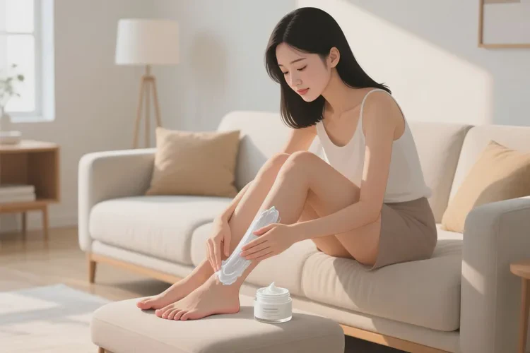 女生脚上容易长湿疹能治愈吗(图1)