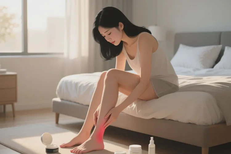 女人小腿有湿疹能治愈吗(图1)