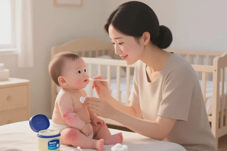 婴幼儿手臂上容易长湿疹能不能治愈(图1)