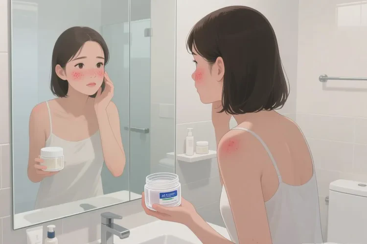 大学生脸上有湿疹能治愈吗(图2)