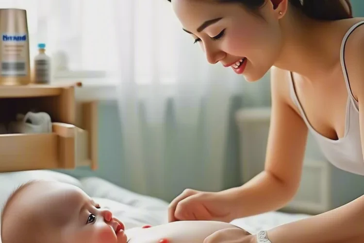 新生儿屁股上容易起湿疹能治愈吗(图1)