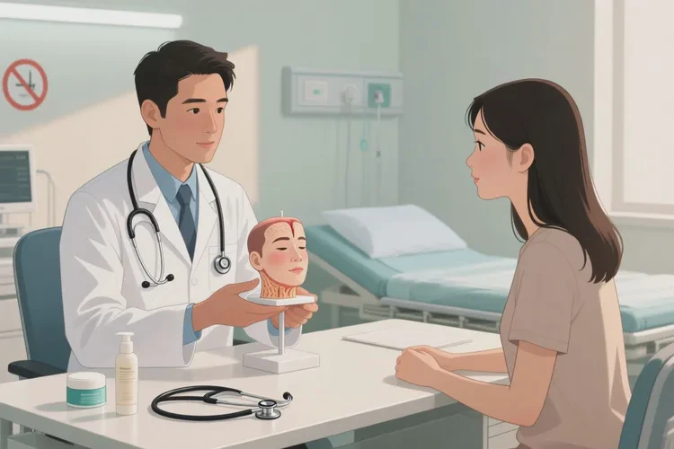 女生大腿偶尔长湿疹能治愈吗(图2)