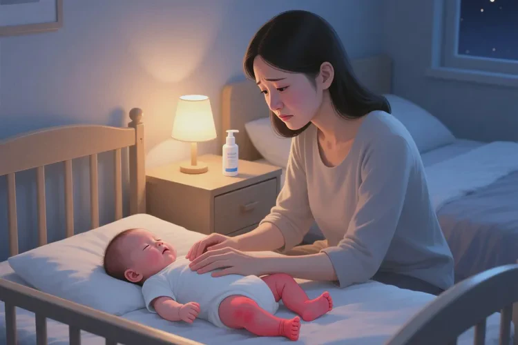 宝宝四肢出湿疹能不能治愈(图1)