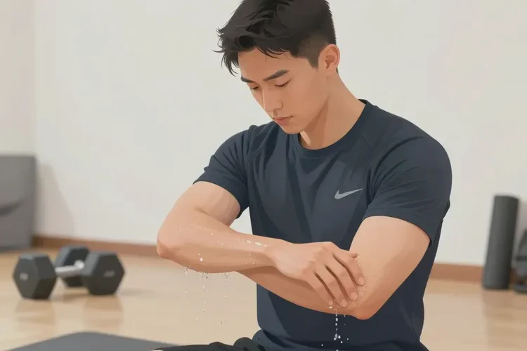 男生手臂长湿疹能治愈吗(图1)