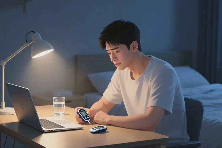 28岁晚上血糖18.2是怎么回事(图1)