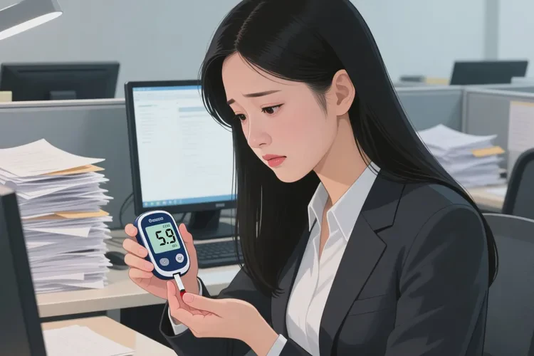 29岁晚餐血糖5点9是怎么回事(图1)