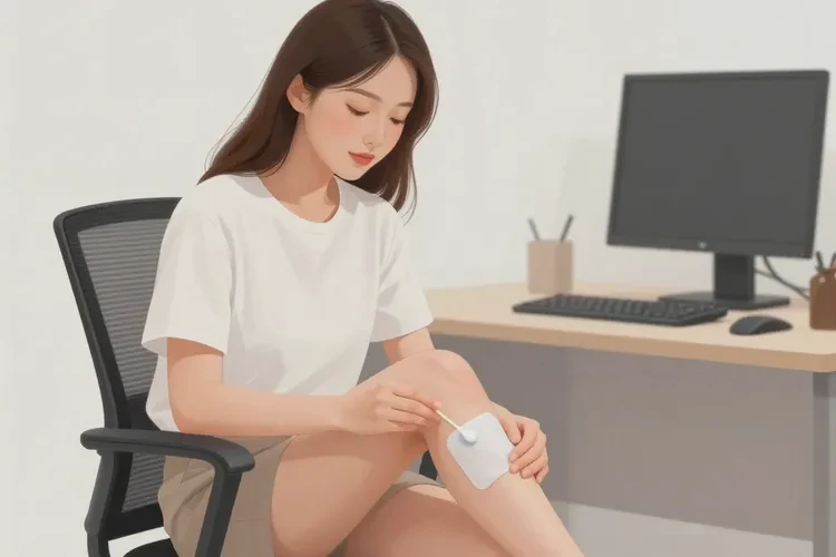 青年人小腿上长湿疹能治愈吗(图1)