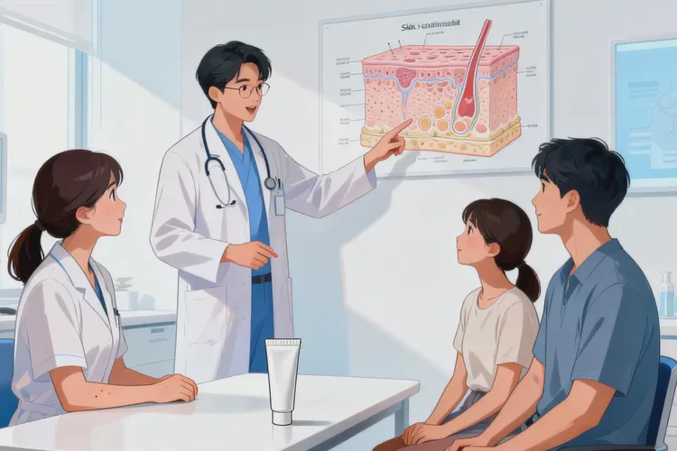 小学生脸上起湿疹能治愈吗(图2)