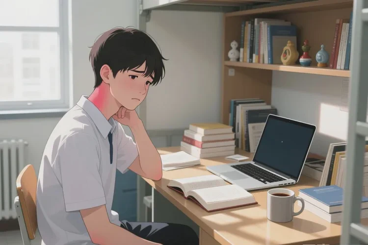 大学生脖子上偶尔长湿疹能治愈吗(图1)