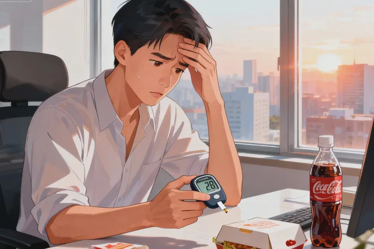 28岁中午血糖10点6是怎么回事(图1)