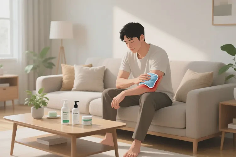 男人手臂上经常起湿疹能治愈吗(图2)