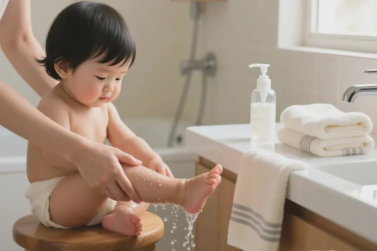 幼儿小腿出现湿疹能治愈吗(图1)