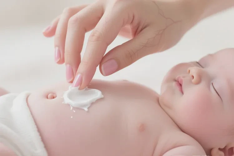 婴儿肚子上经常起湿疹能不能治愈(图2)