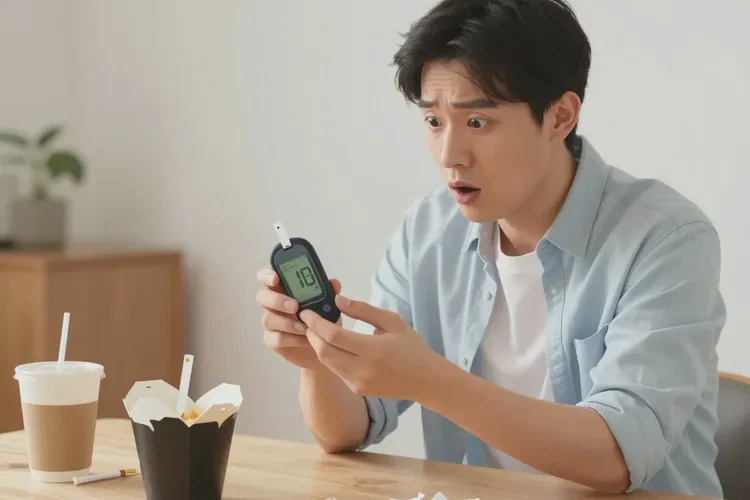 29岁晚餐血糖28.5是怎么回事(图1)