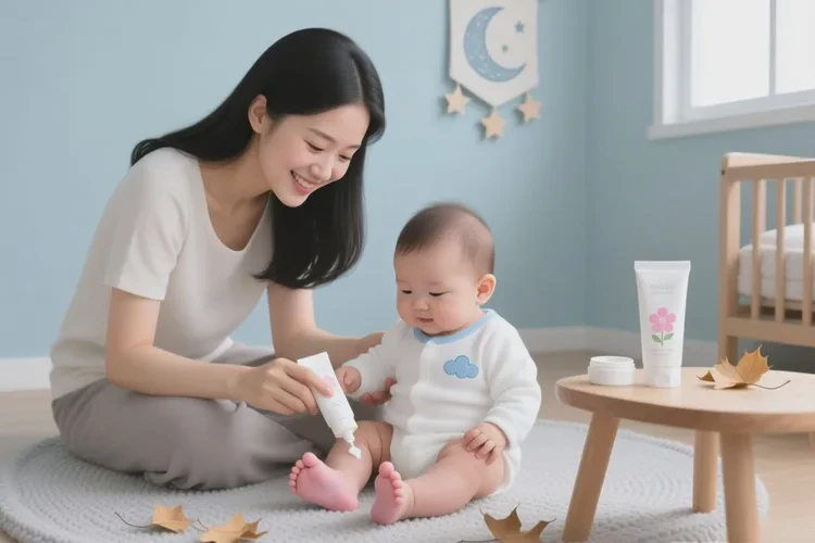 婴儿脚上容易起湿疹能不能治愈(图1)