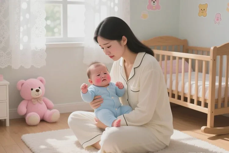 小儿面部经常长湿疹能治愈吗(图1)