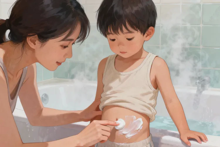 小学生肚子偶尔起湿疹能治愈吗(图1)