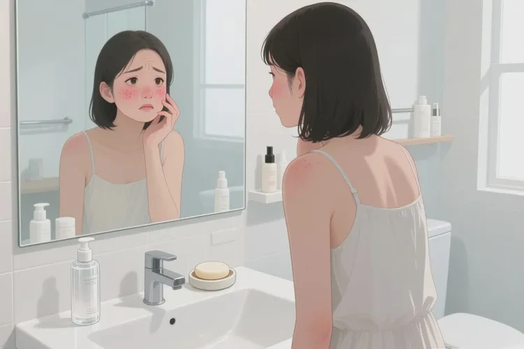 女人面部出现湿疹能治愈吗(图1)