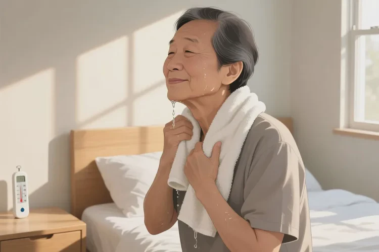 高龄老人脖子上偶尔起湿疹能治愈吗(图1)