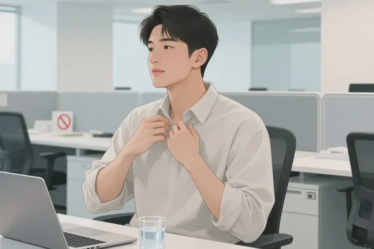 男性脖子上长湿疹能治愈吗(图1)