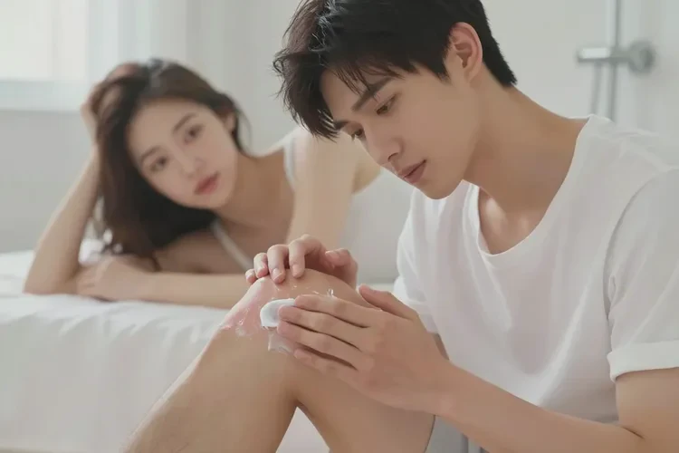 男性大腿上偶尔长湿疹能治愈吗(图3)