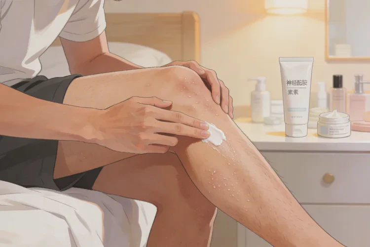 男生小腿起湿疹能治愈吗(图2)