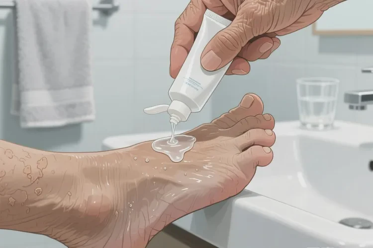 老年人脚上偶尔起湿疹能治愈吗(图2)