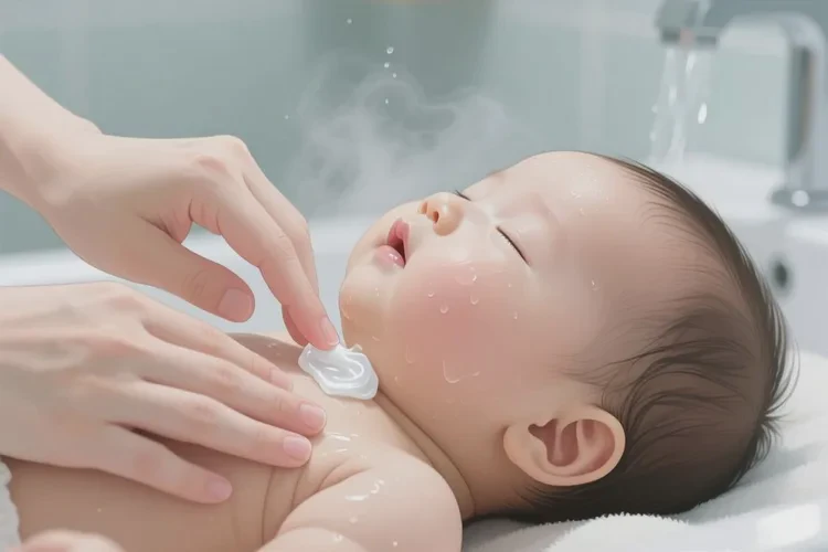 婴儿脖子上偶尔起湿疹能不能治愈(图2)