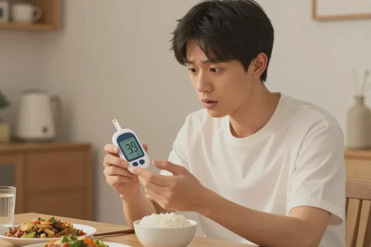 29岁晚餐血糖8.1是怎么回事(图1)