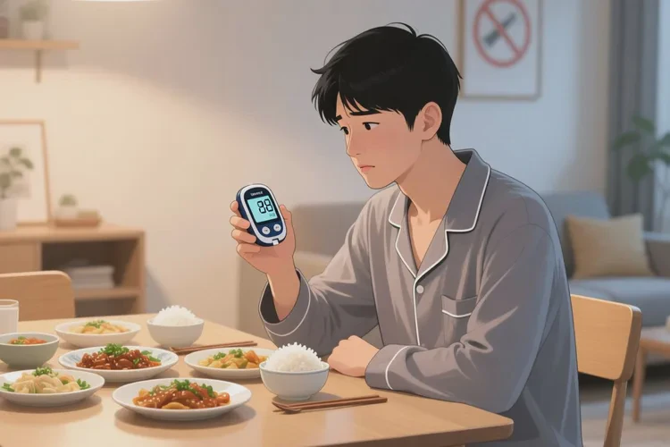 29岁晚餐血糖10点7是怎么回事(图1)