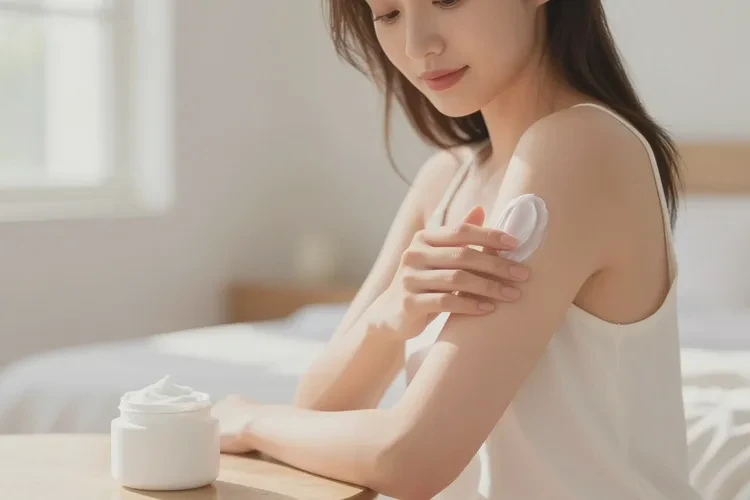 女人手臂上出现湿疹能治愈吗(图1)