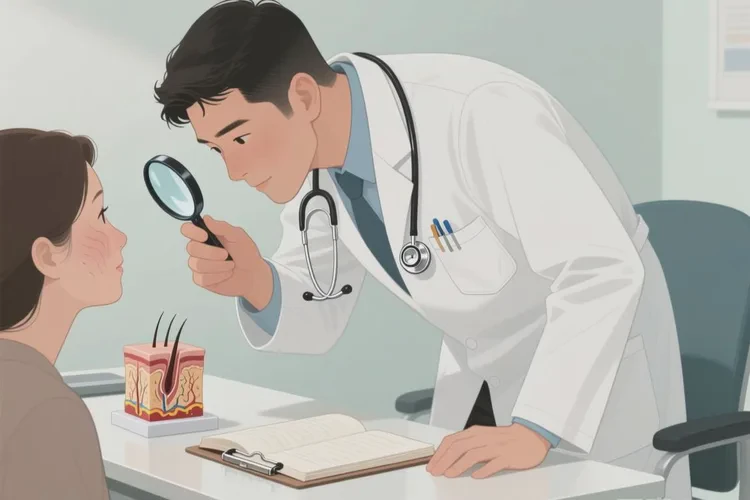 中学生脸上有湿疹能治愈吗(图2)