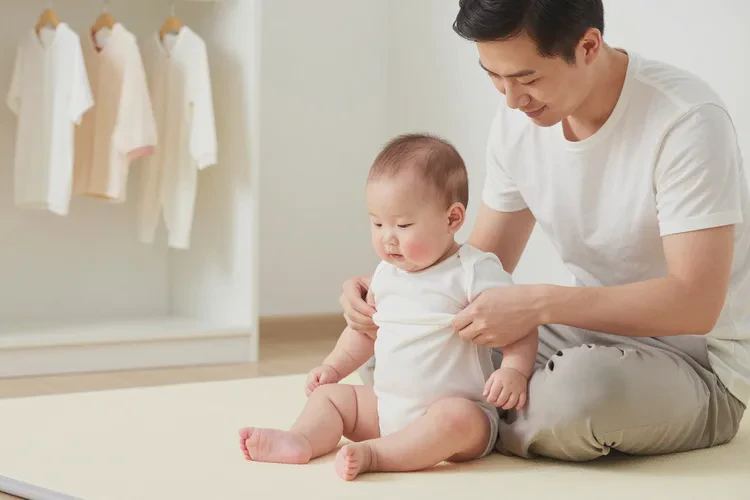 婴儿肚子上偶尔起湿疹能不能治愈(图2)