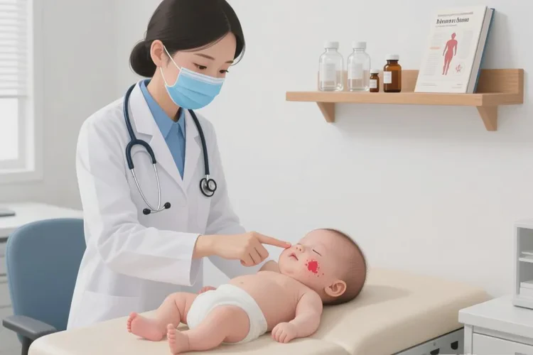 新生儿脸上有湿疹能治愈吗(图3)