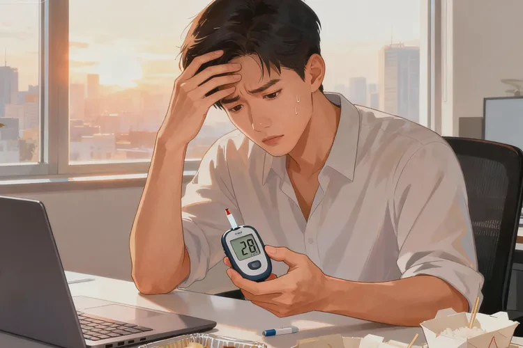 28岁中午血糖10点8是怎么回事(图1)