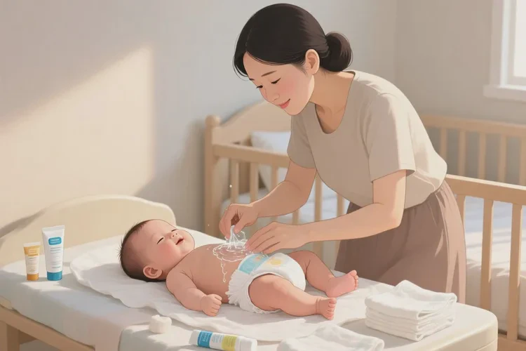 宝宝屁股偶尔长湿疹能不能治愈(图1)