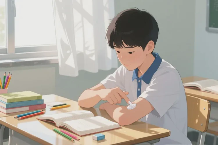 中学生全身经常长湿疹能治愈吗(图1)