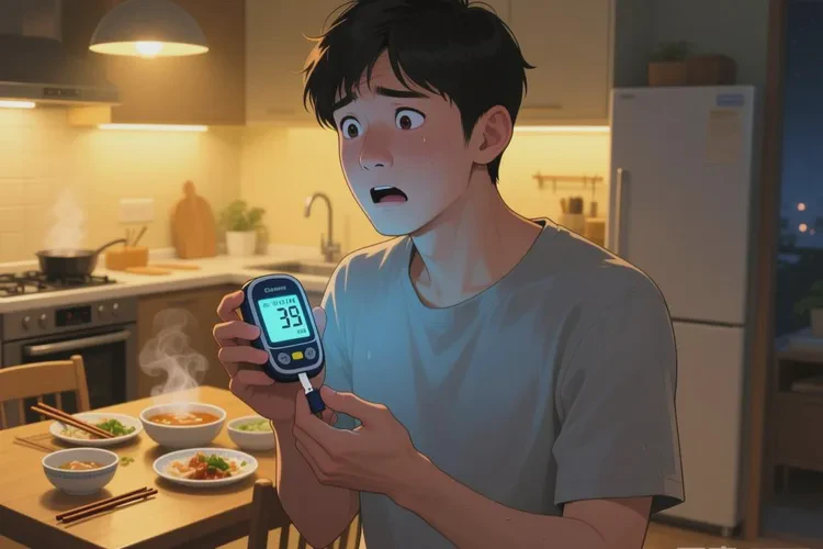 29岁晚餐血糖26.6是怎么回事(图1)