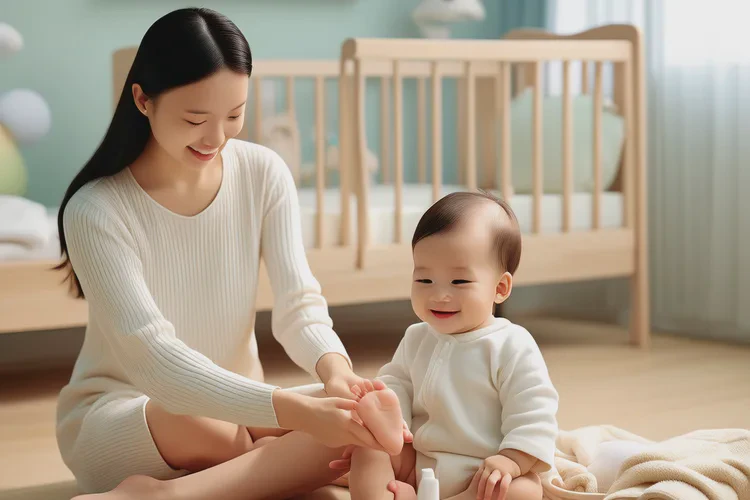 婴儿脚上偶尔起湿疹能不能治愈(图1)