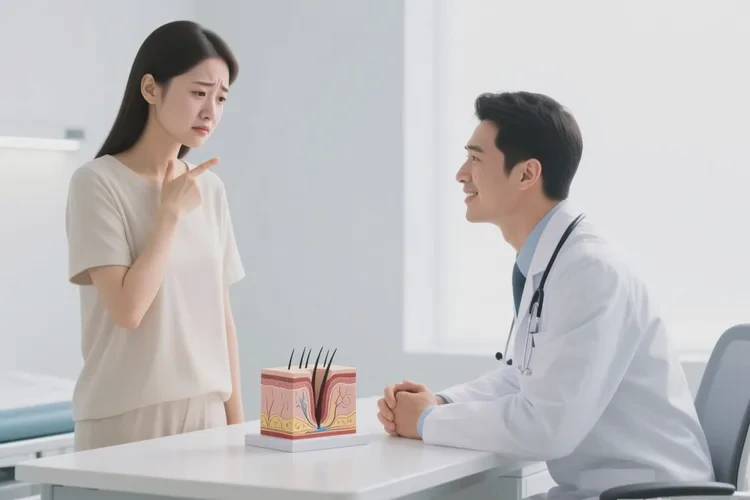 女生脖子容易起湿疹能治愈吗(图1)