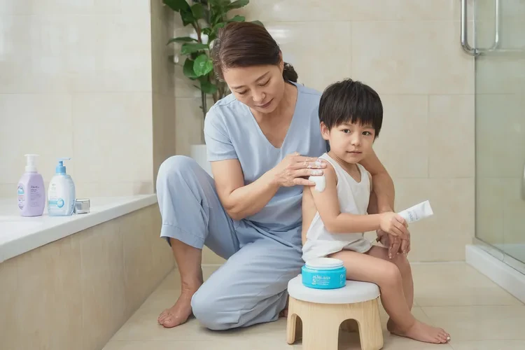 小学生脚上偶尔起湿疹能治愈吗(图2)