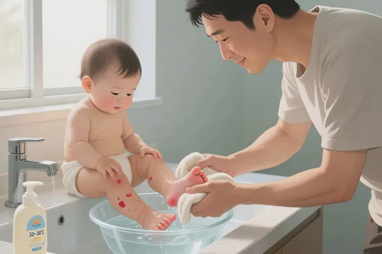 幼儿脚上出现湿疹能治愈吗(图2)