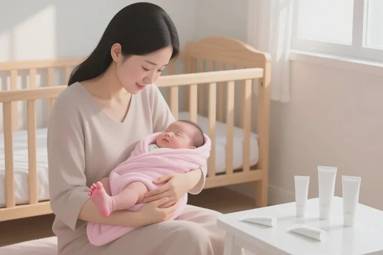 新生儿脚上容易起湿疹能治愈吗(图1)