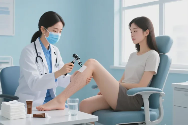 女性小腿出湿疹能治愈吗(图2)