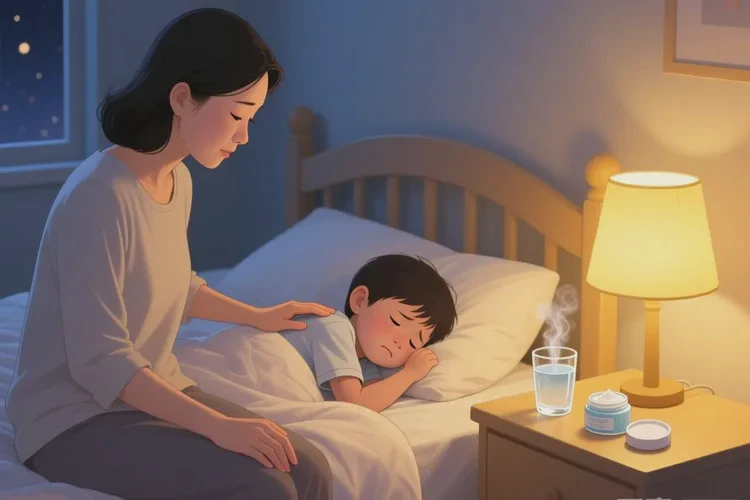 小学生身上容易长湿疹能治愈吗(图1)