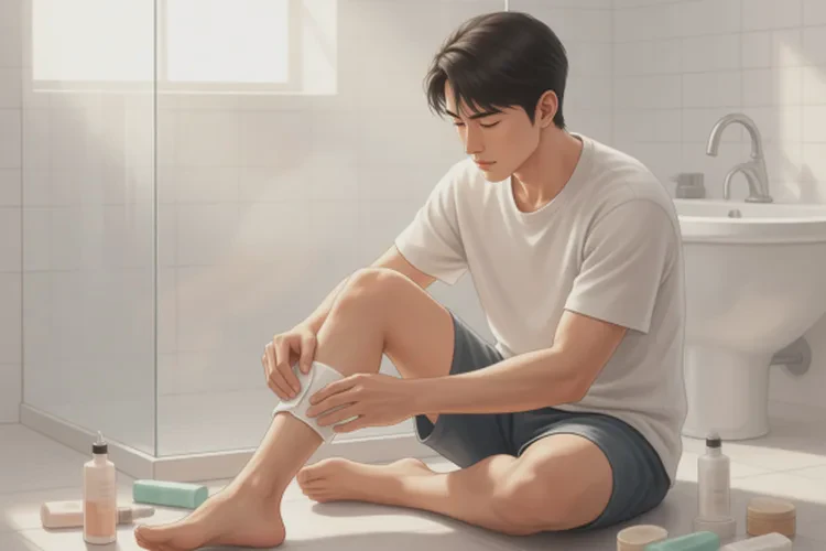 青年人小腿上出现湿疹能治愈吗(图1)