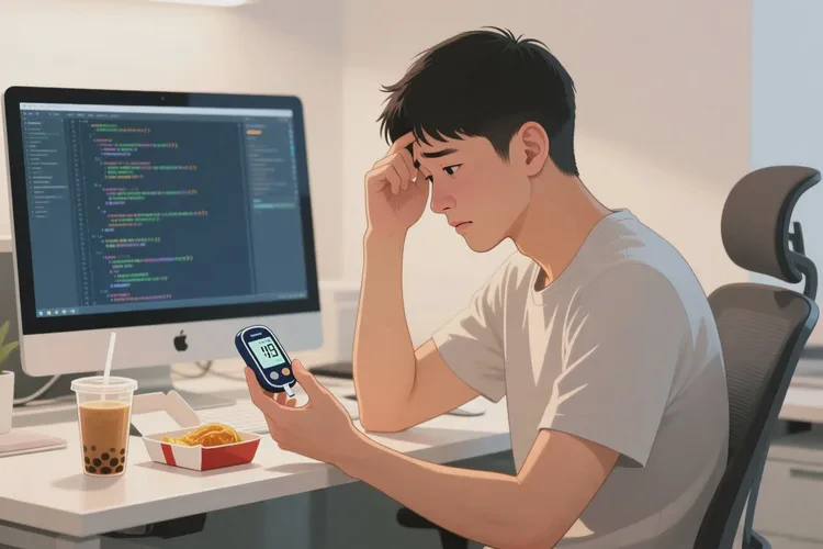 28岁下午血糖15点1是怎么回事(图1)